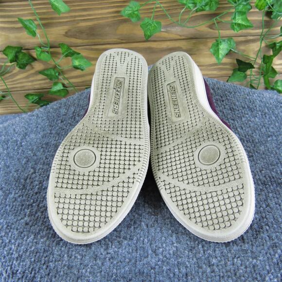SKECHERS Women's Memory Foam Loafer‎ Burgundy Textile 8 Medium Gently Used 2025 - Picture 7 of 7